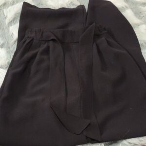 Black High-Waisted Pants